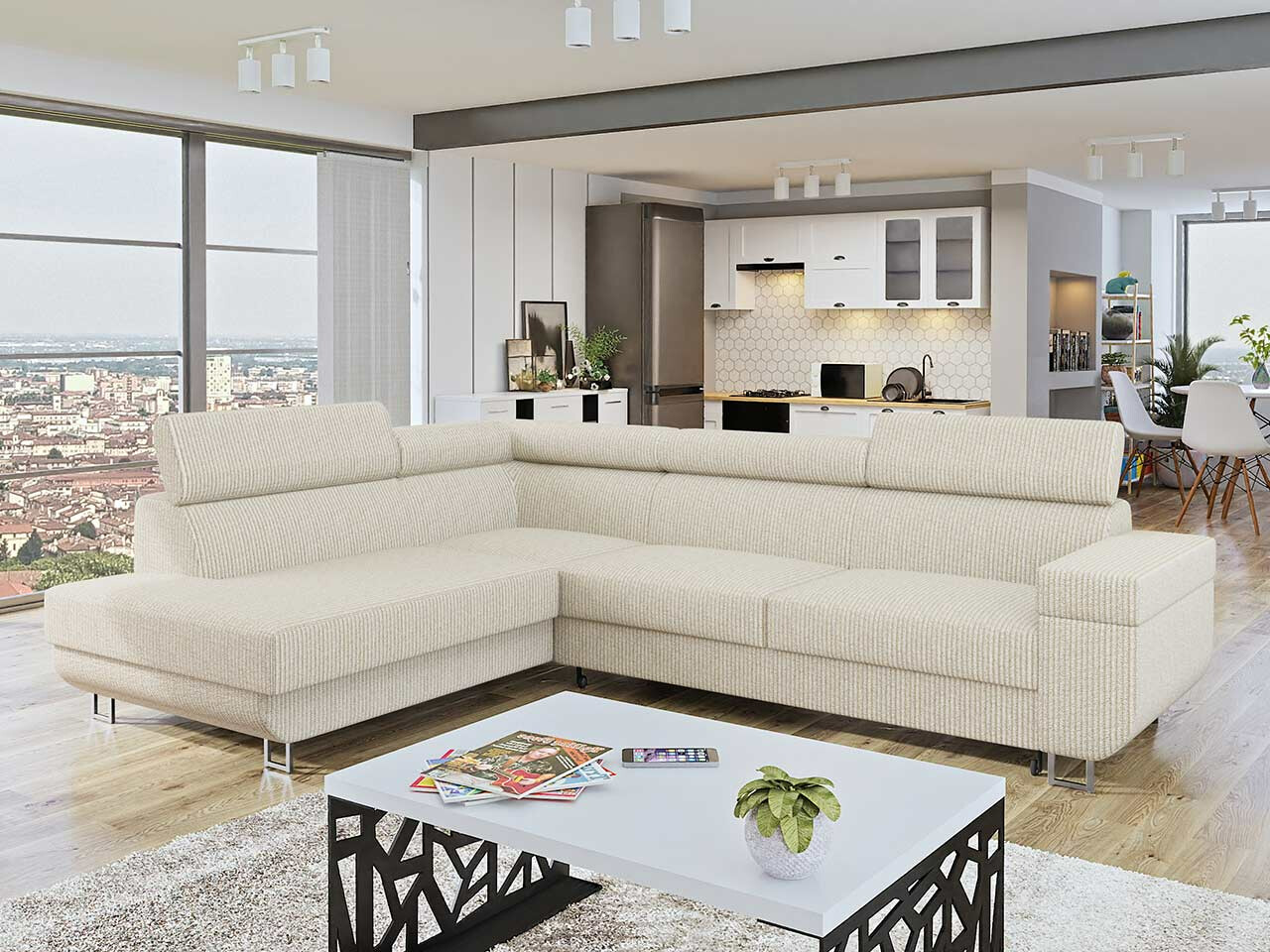Corner sofa Comfivo Liberta (Poso 100)