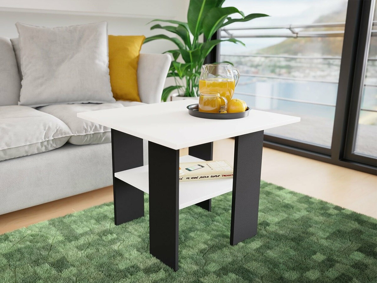 Coffee table Reading 102 (Black + White)