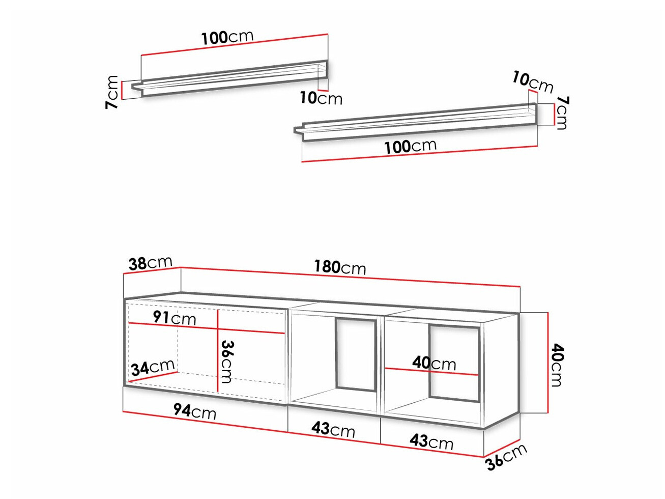 Living room set Fraga