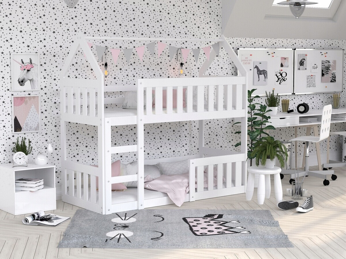 Bunk bed Aurora 175 (White)