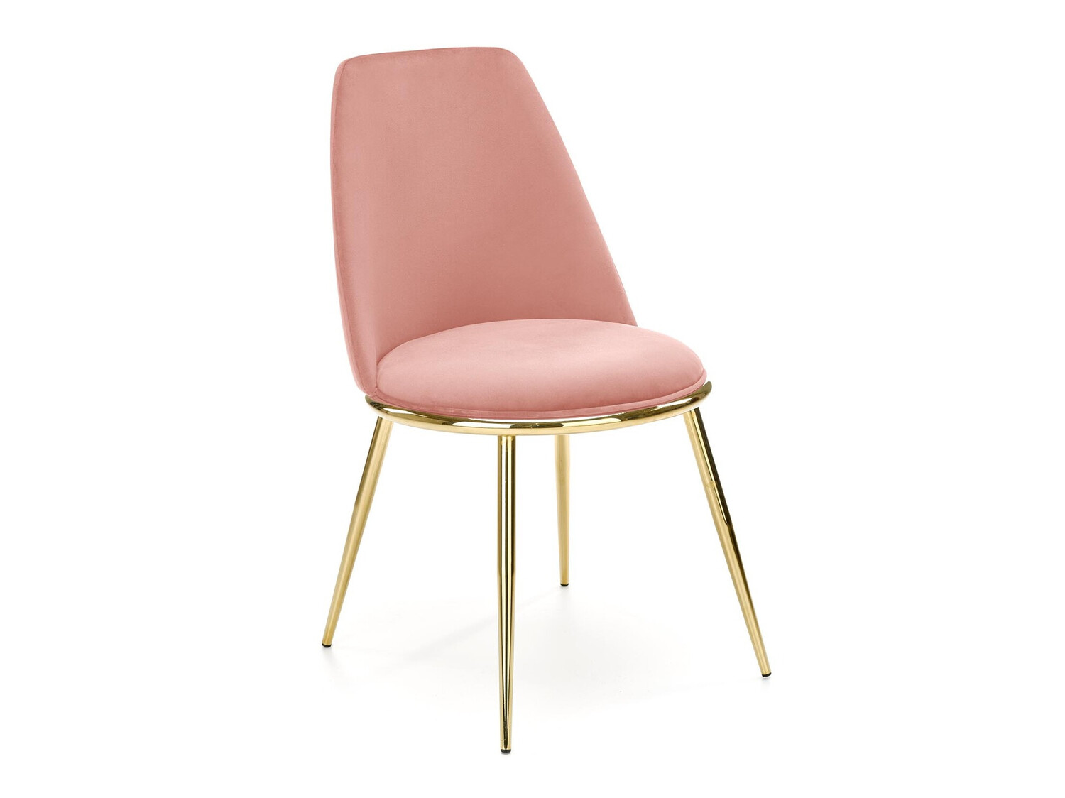 Chair Houston 1327 (Light pink + Golden)
