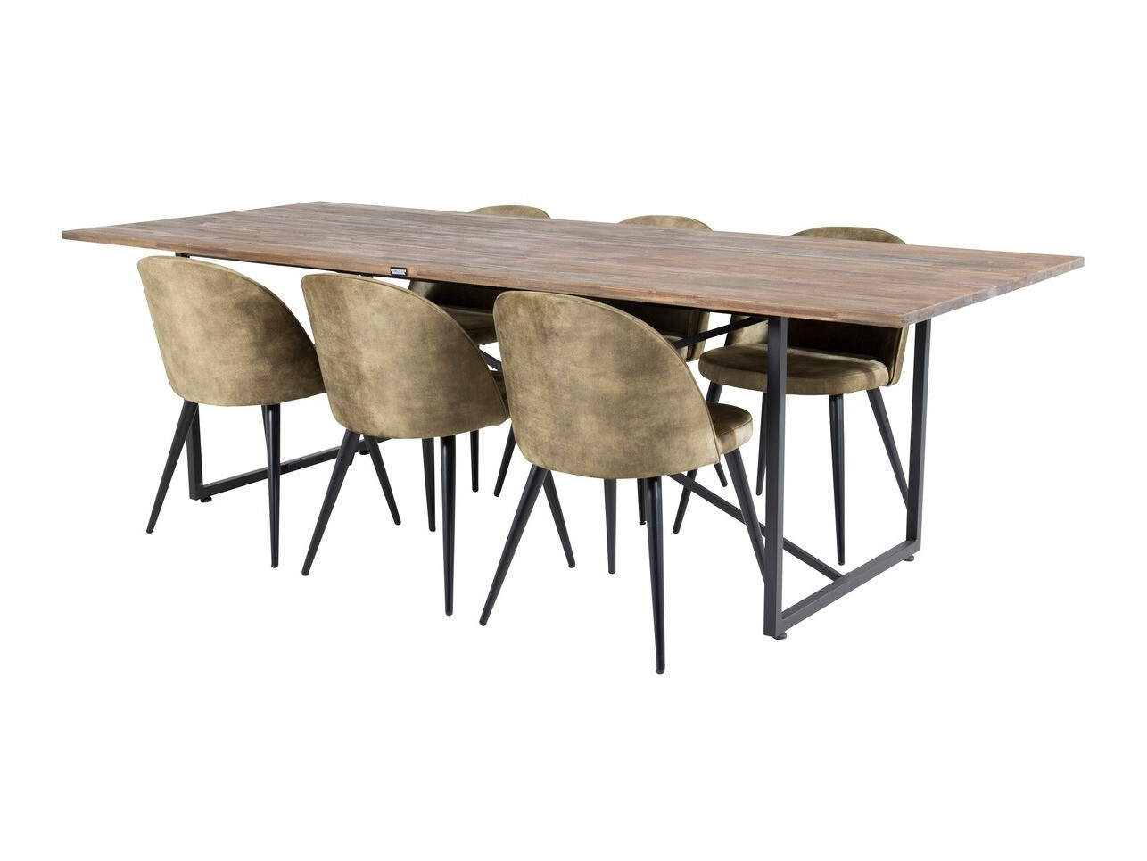 Dining set Dallas 1598 (Dusty green)