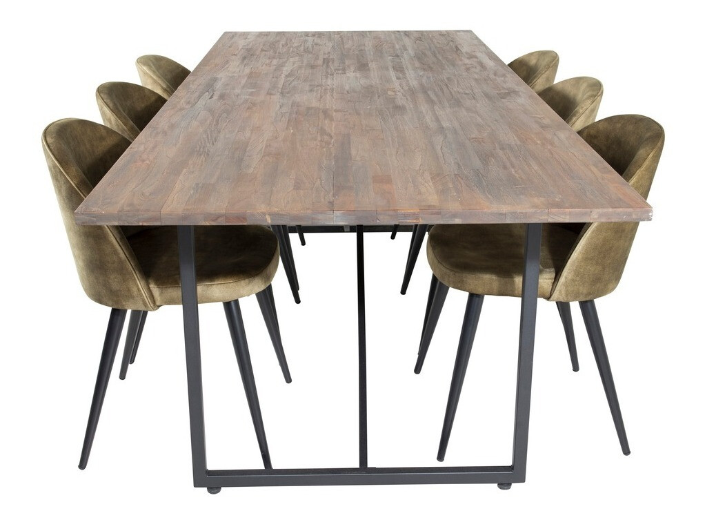 Dining set Dallas 1598 (Dusty green)