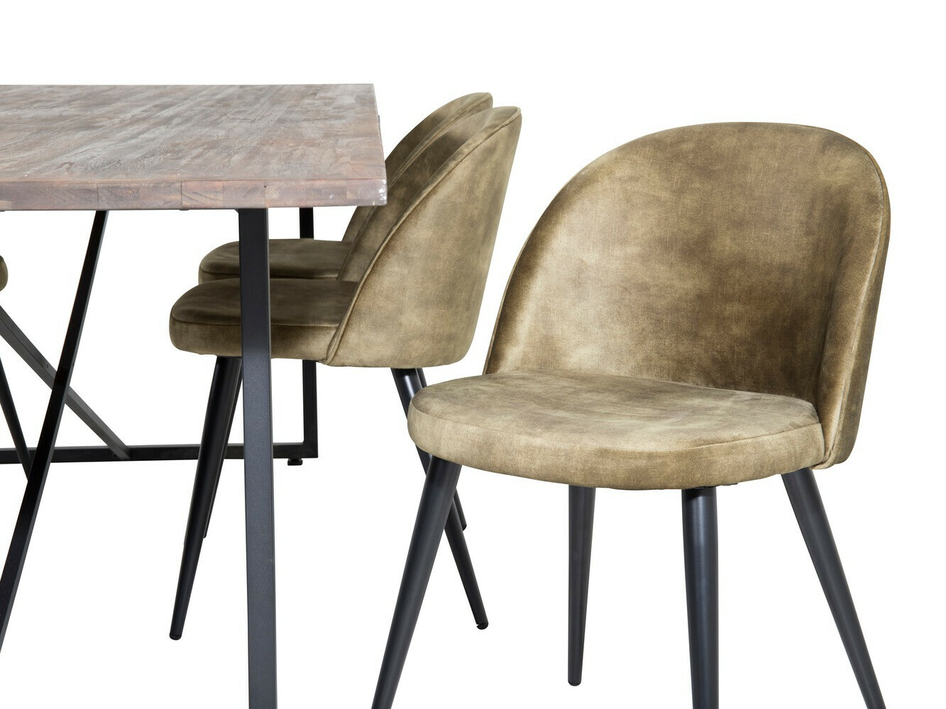 Dining set Dallas 1598 (Dusty green)