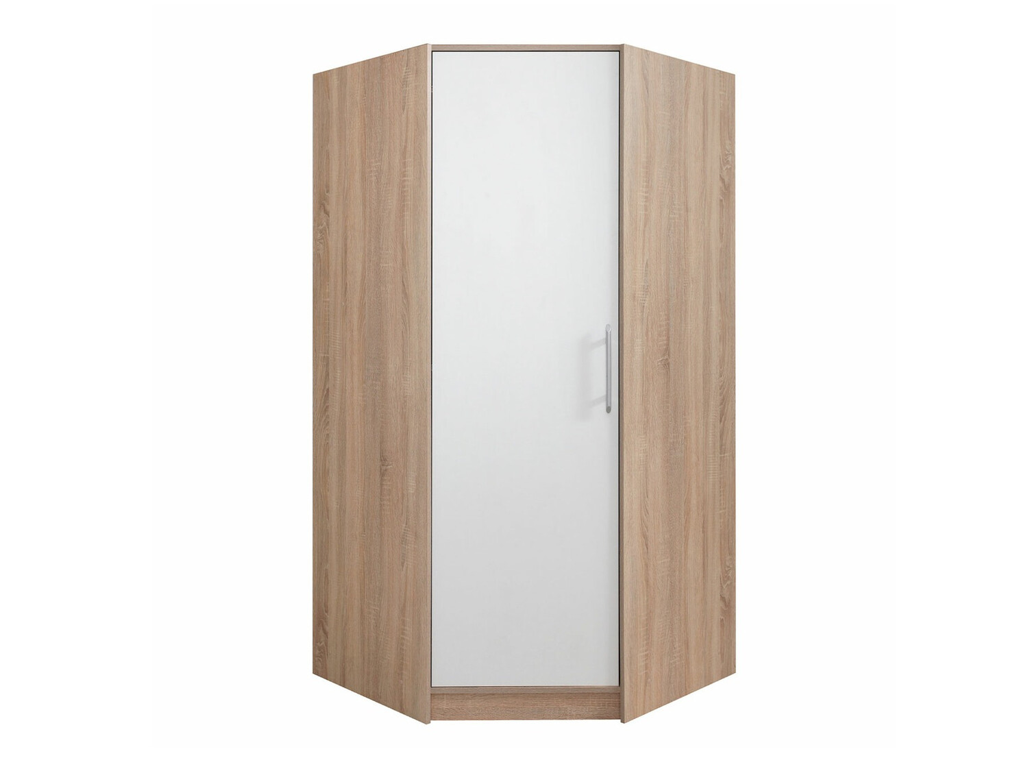 Corner wardrobe Cavmero 106 (Sonoma oak + White)