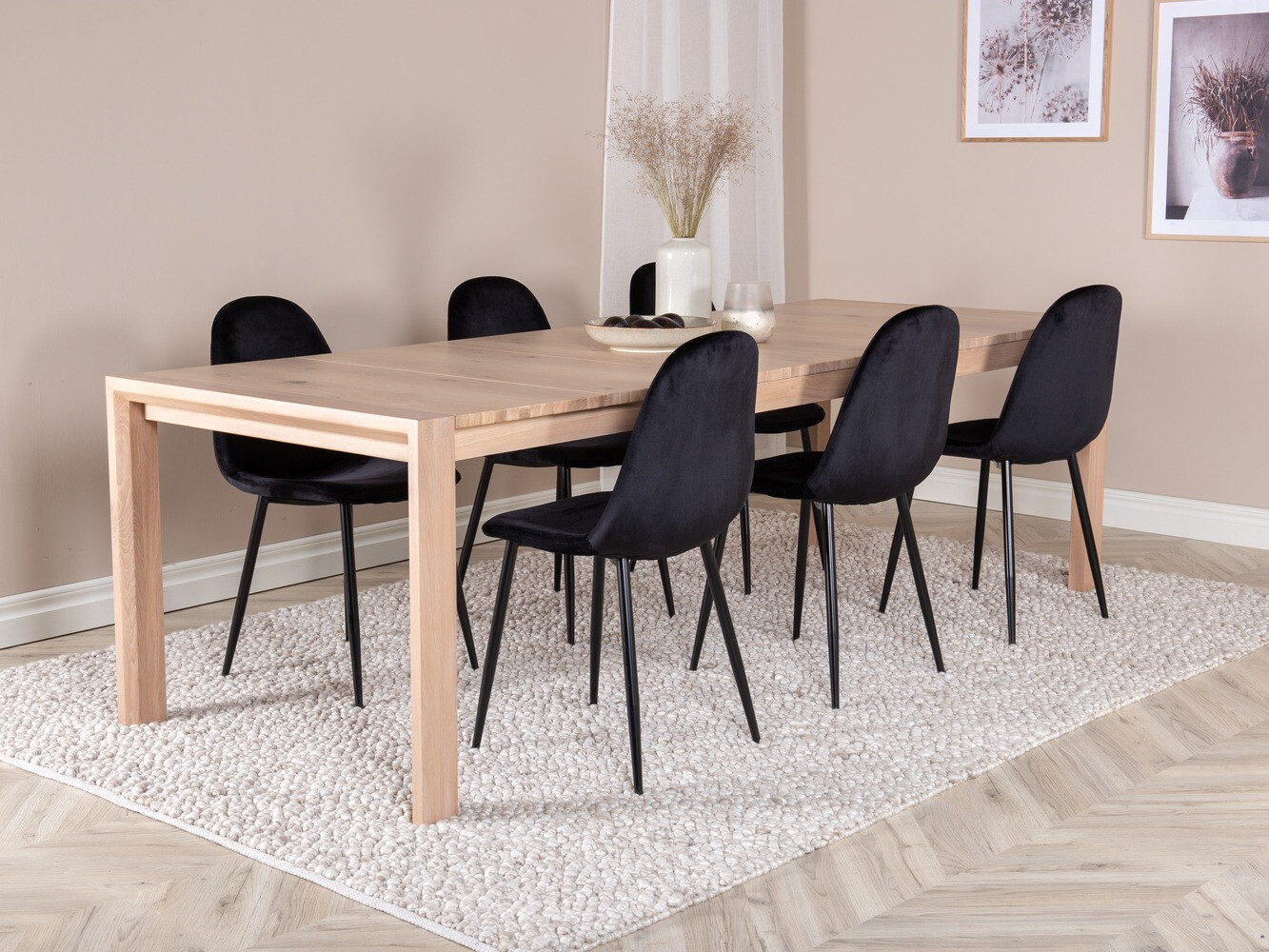 Dining set Dallas 2027 (Light wood)