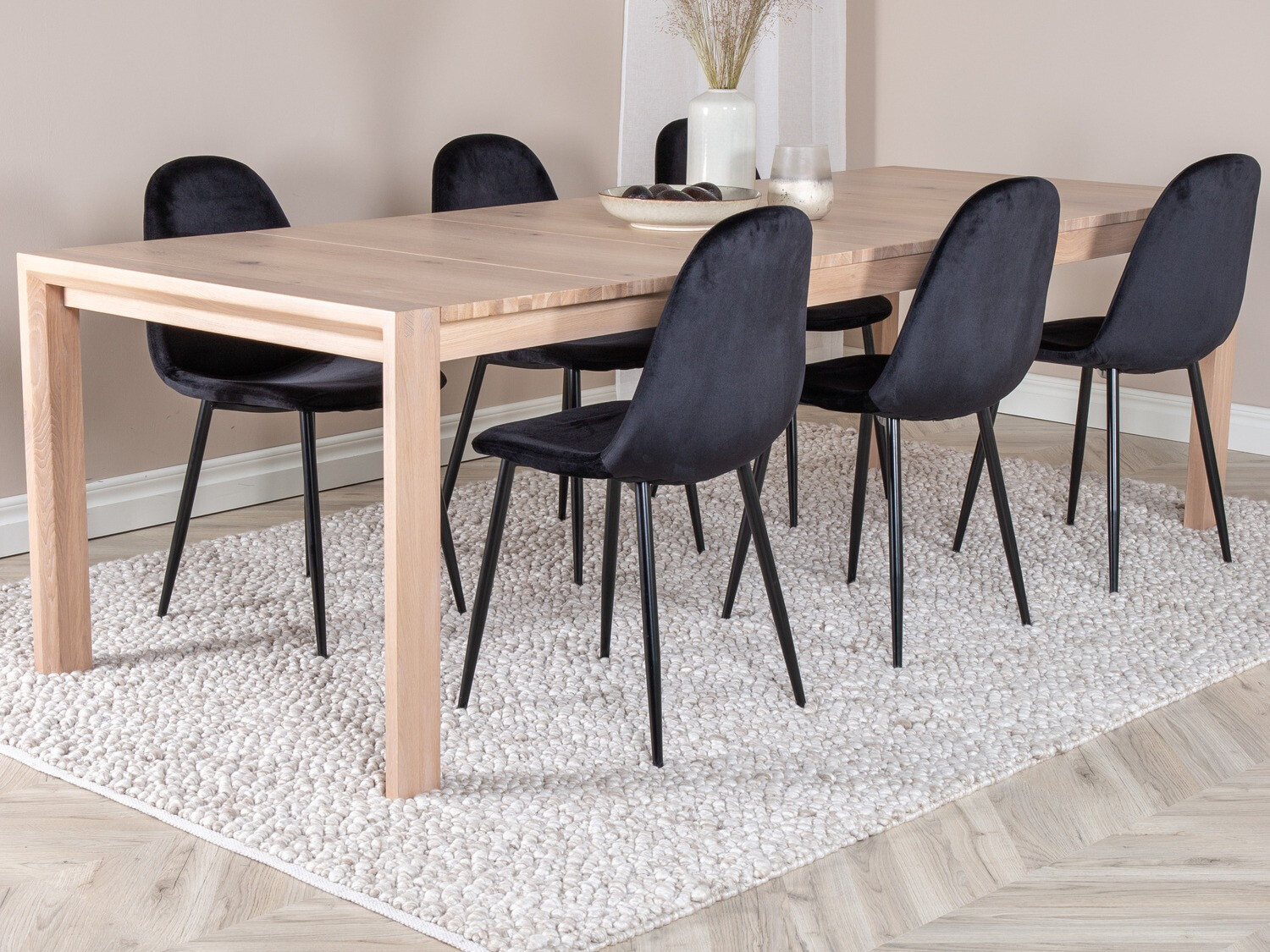 Dining set Dallas 2027 (Light wood)