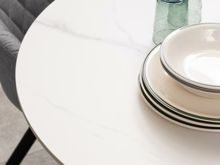 Table Norsica 616 (White marble)
