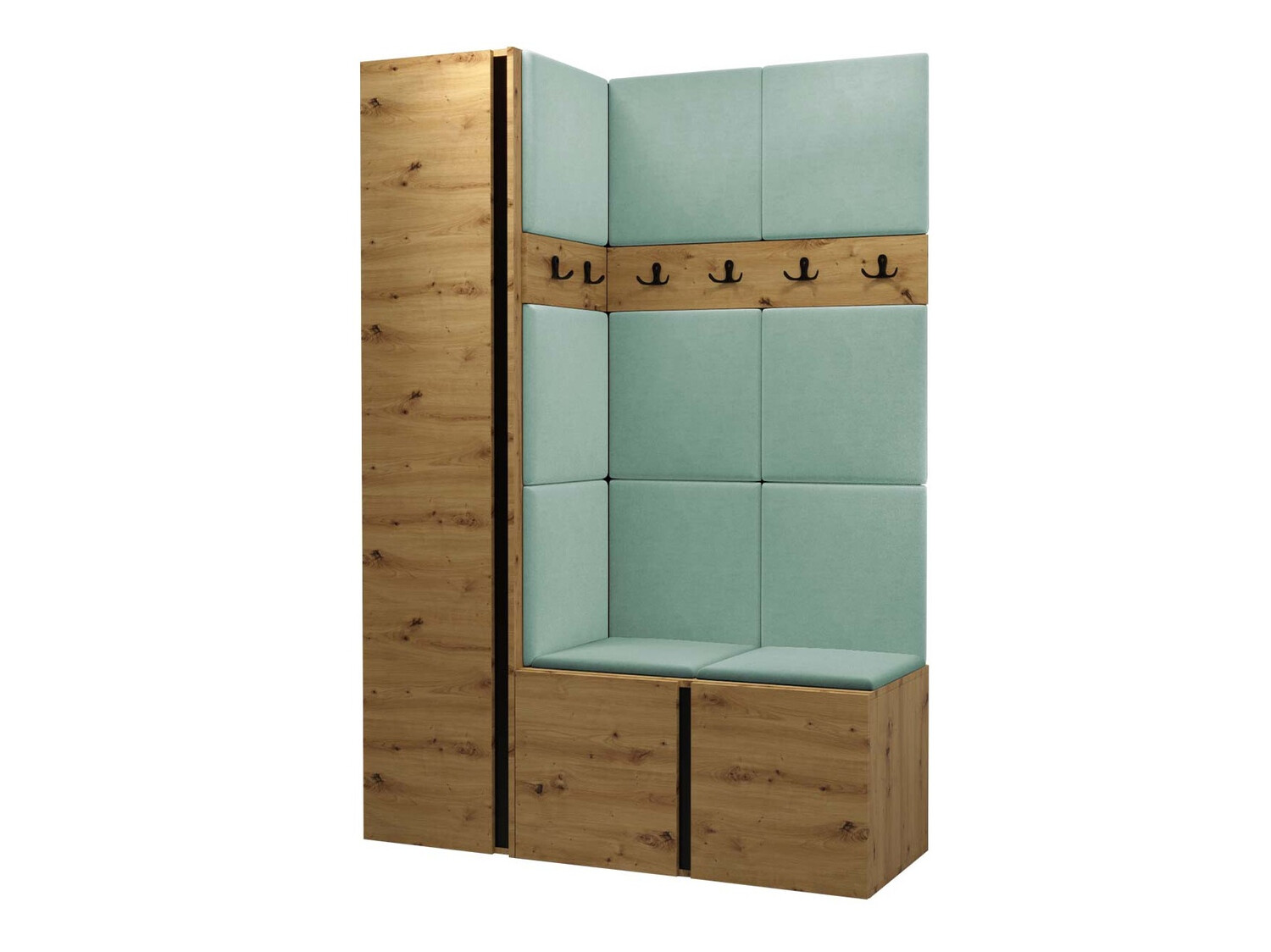 Hallway set Pinis IX (Artisan oak)