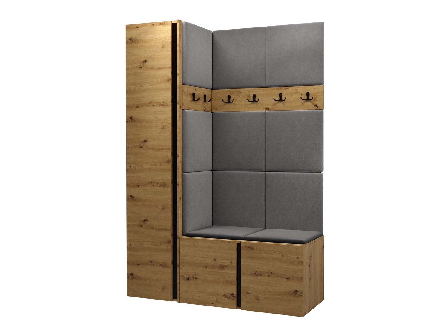 Hallway set Pinis IX (Artisan oak)