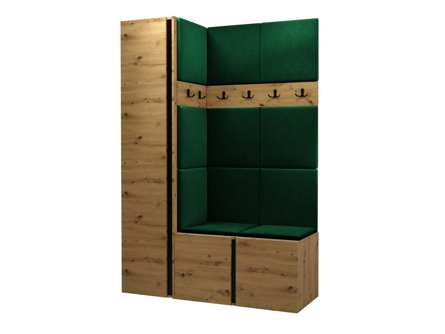 Hallway set Pinis IX (Artisan oak)