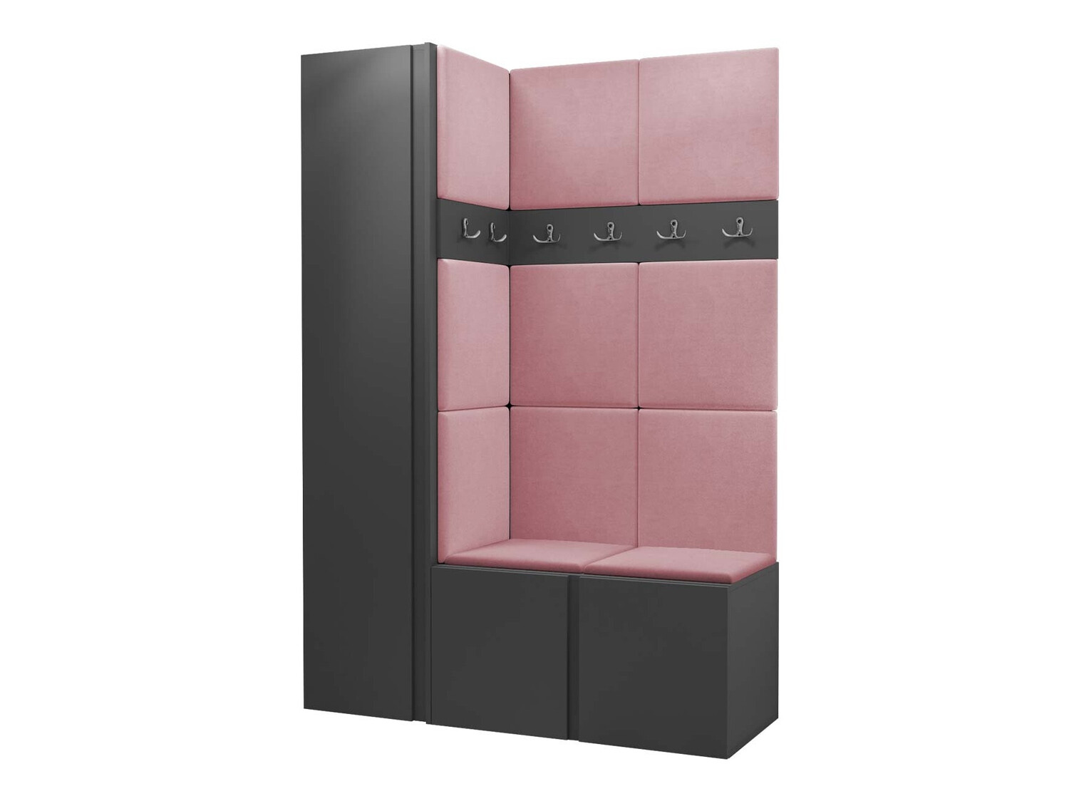 Hallway set Pinis IX (Graphite)