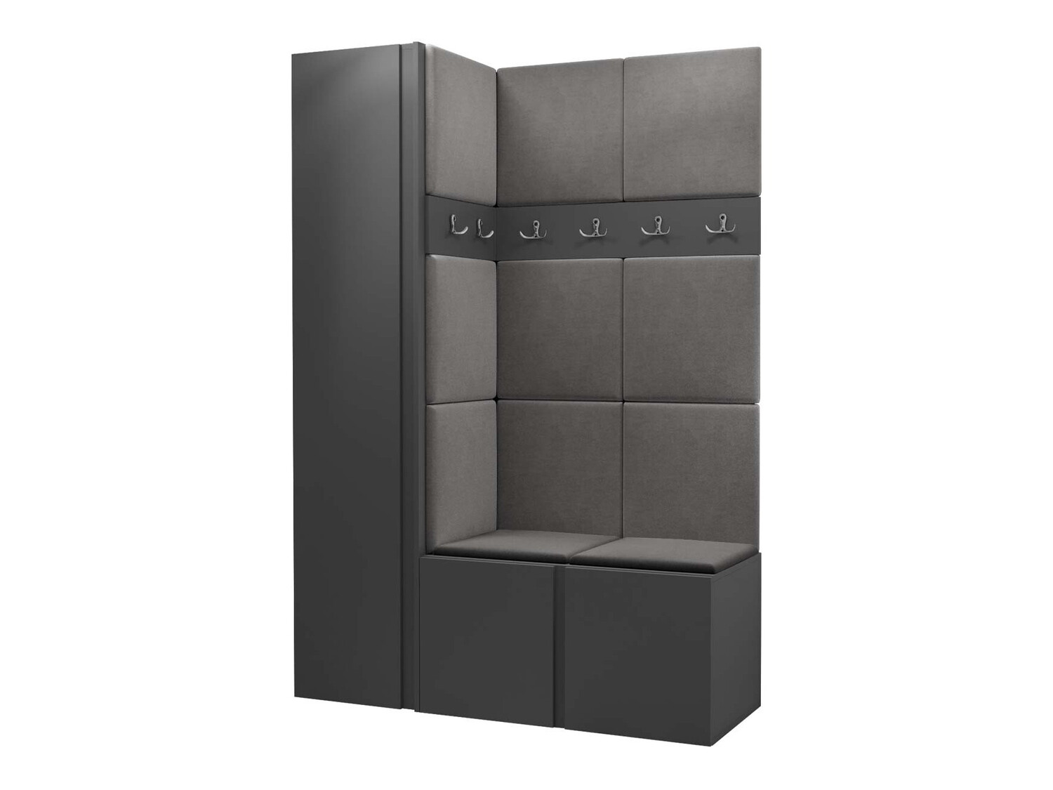 Hallway set Pinis IX (Graphite)