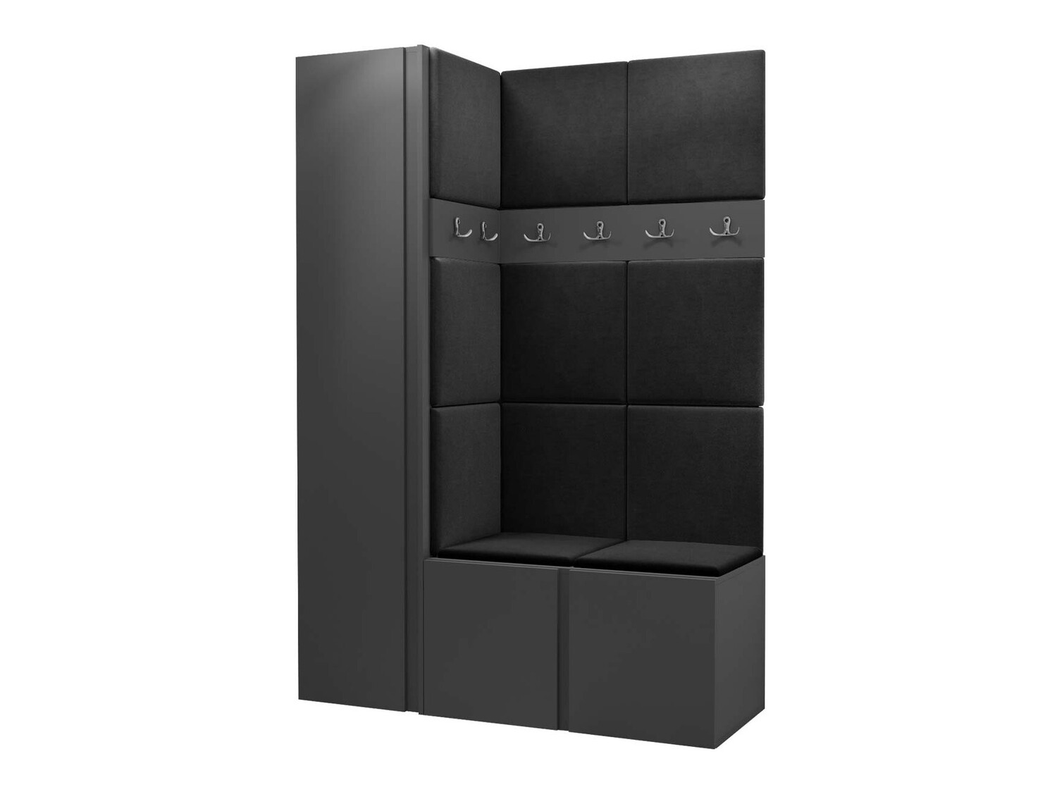 Hallway set Pinis IX (Graphite)