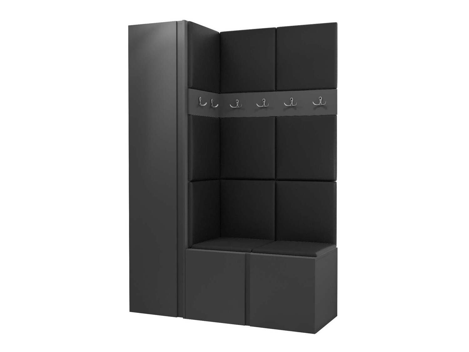 Hallway set Pinis IX (Graphite)