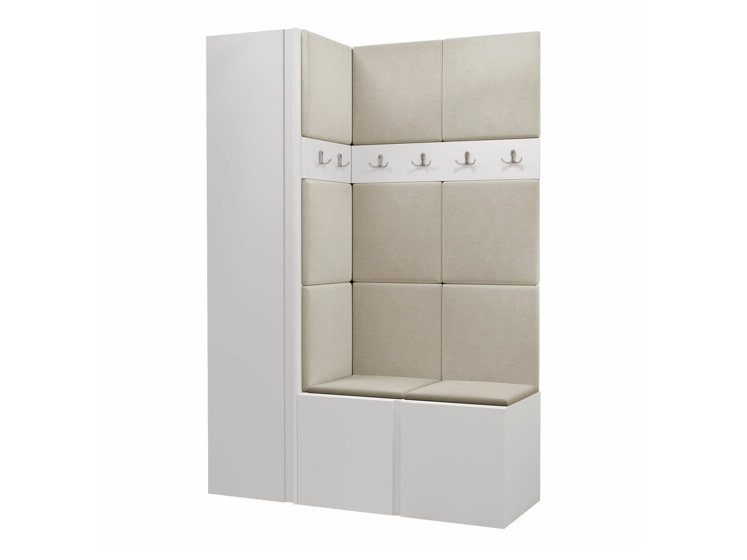 Hallway set Pinis IX (White)