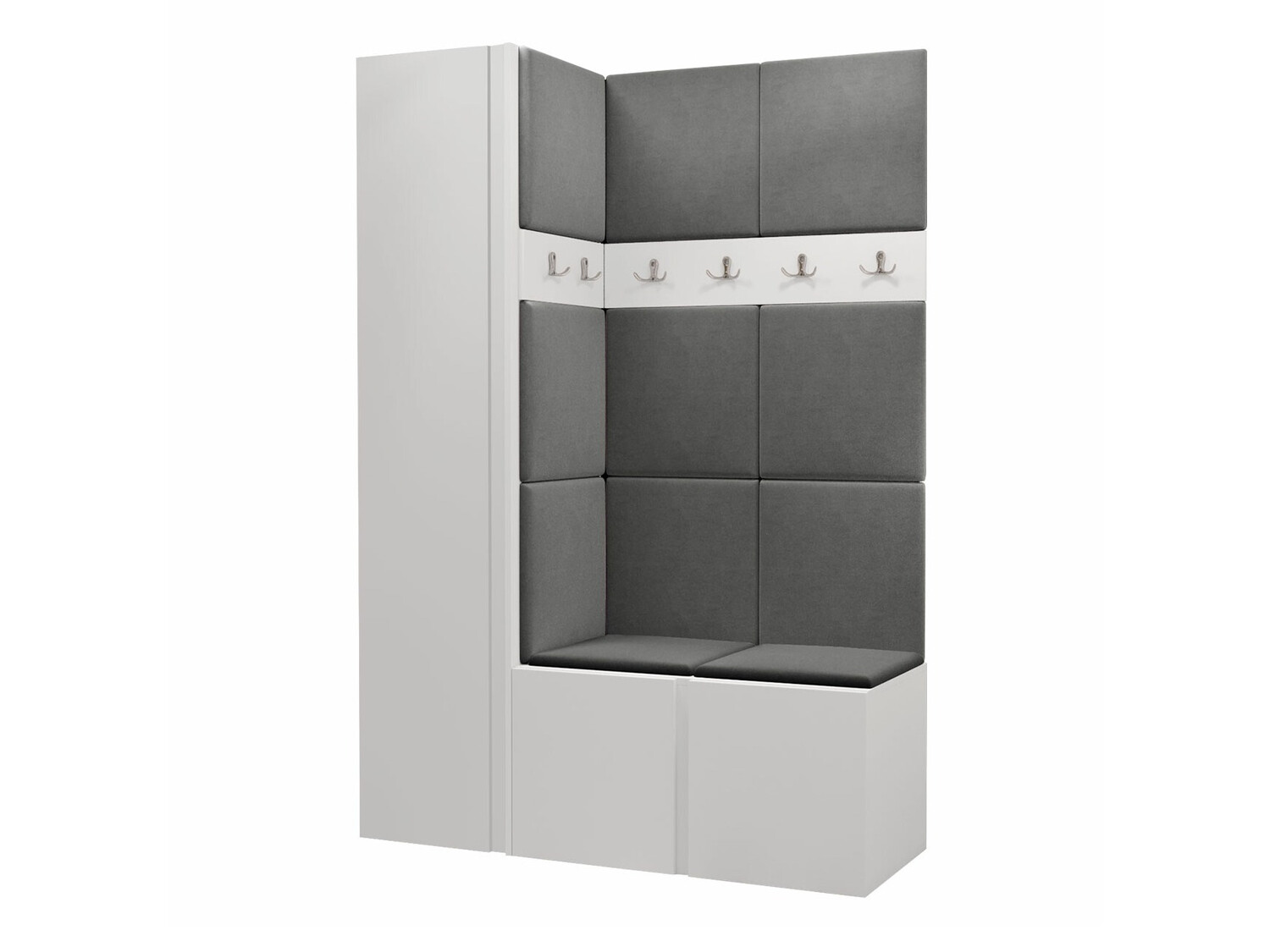 Hallway set Pinis IX (White)