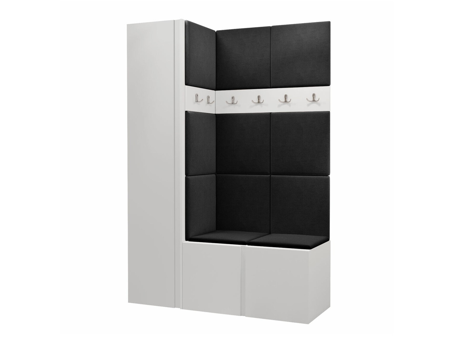 Hallway set Pinis IX (White)