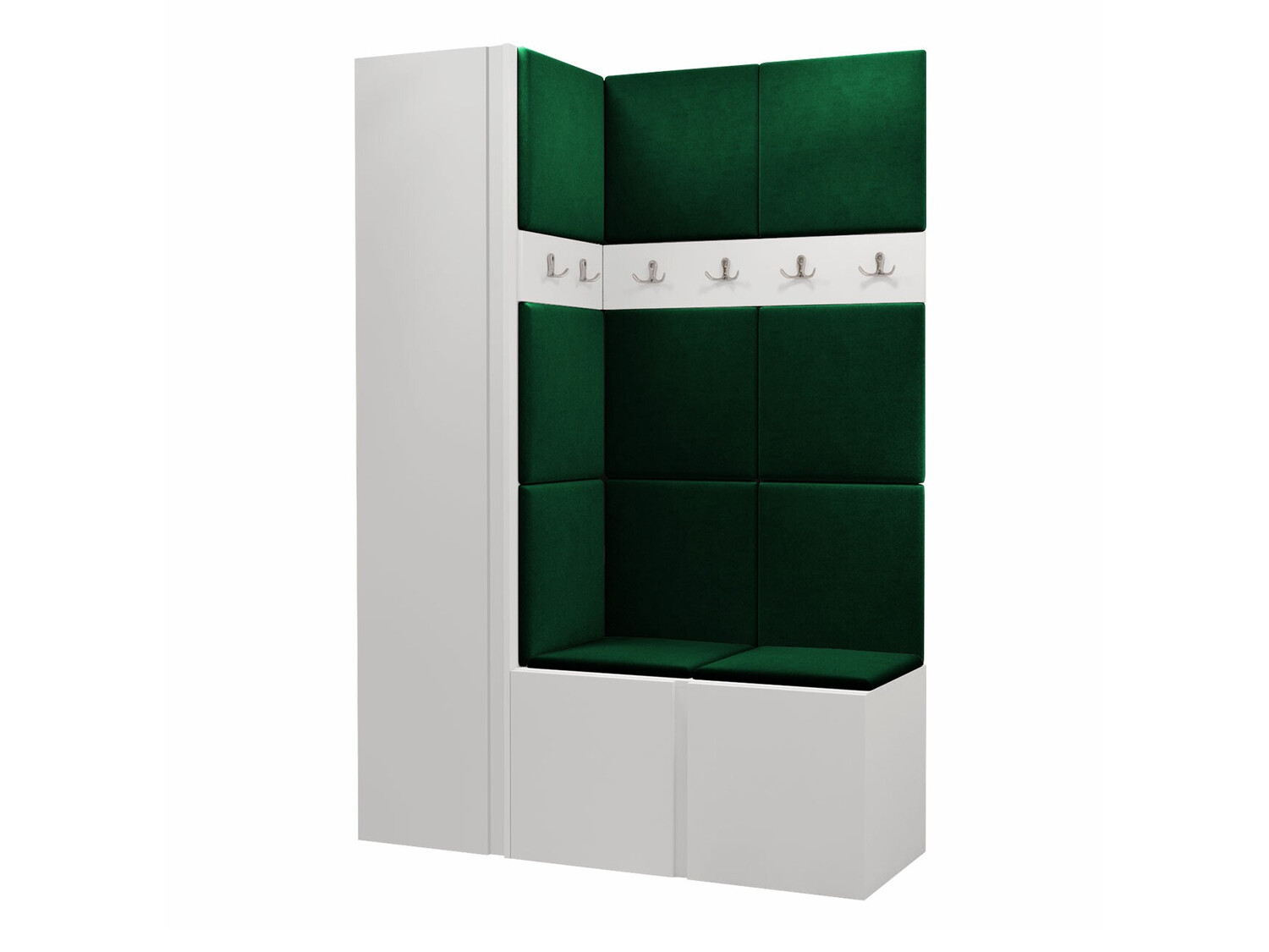 Hallway set Pinis IX (White)