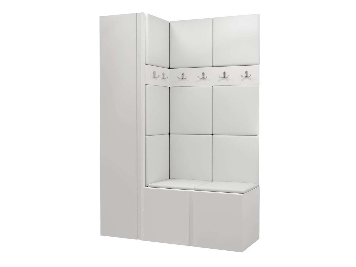 Hallway set Pinis IX (White)