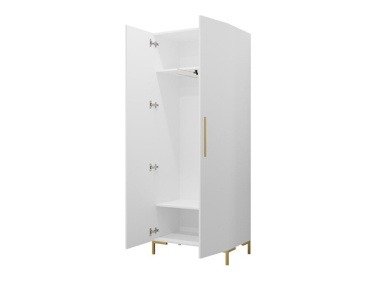 Wardrobe Nomal (White + Golden)