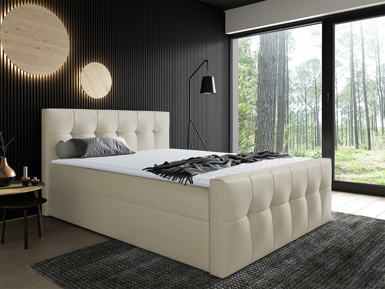 Continental bed Baltimore 138 (Soft 033)