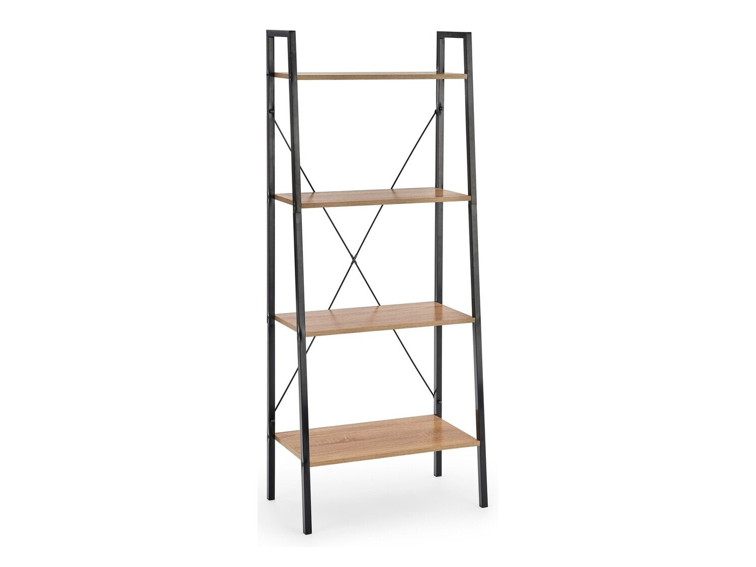 Bookcase Houston 1890 (Sonoma oak + Black)