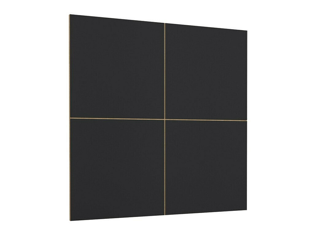 Living room set Austin 360 (Wotan Oak + Black + Matt black)