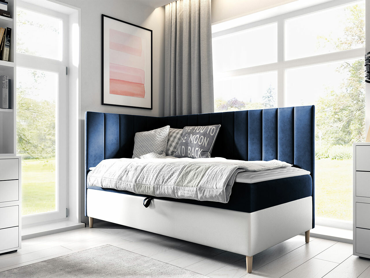 Continental bed Lucus (Soft 017 + Fresh 11)
