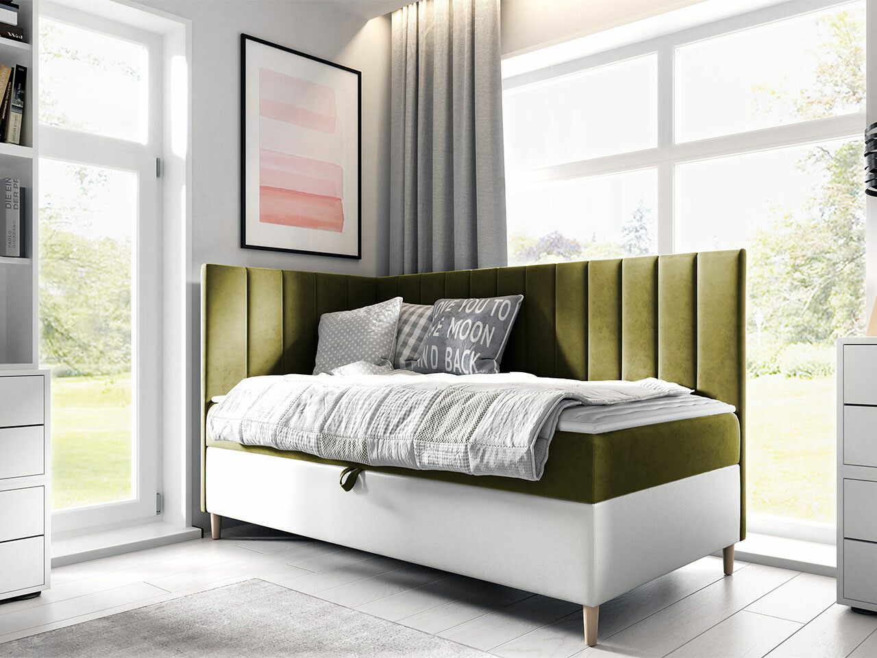 Continental bed Lucus (Soft 017 + Fresh 12)