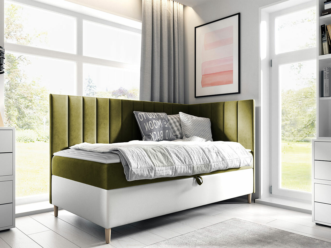 Continental bed Lucus (Soft 017 + Fresh 12)