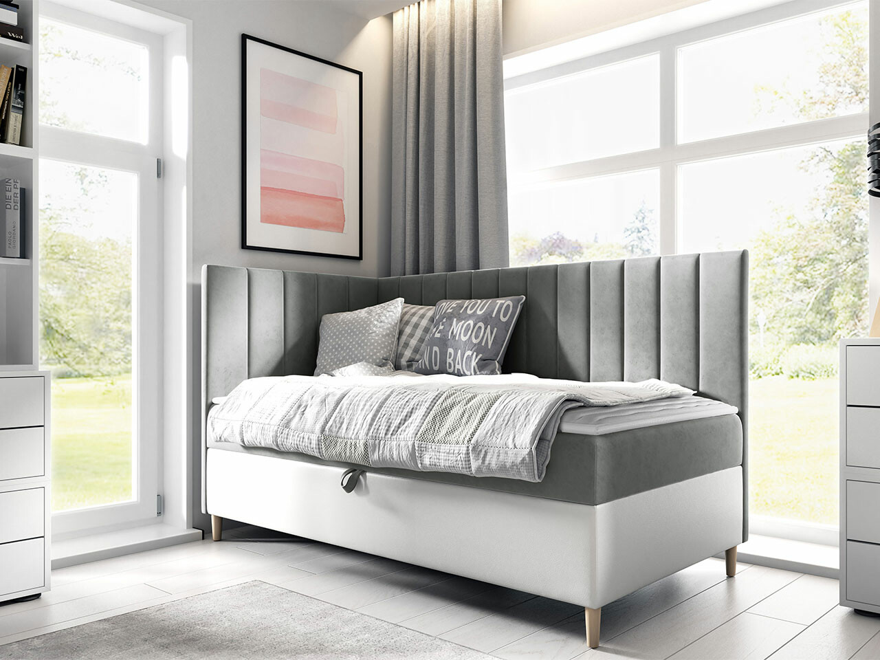 Continental bed Lucus (Soft 017 + Fresh 14)