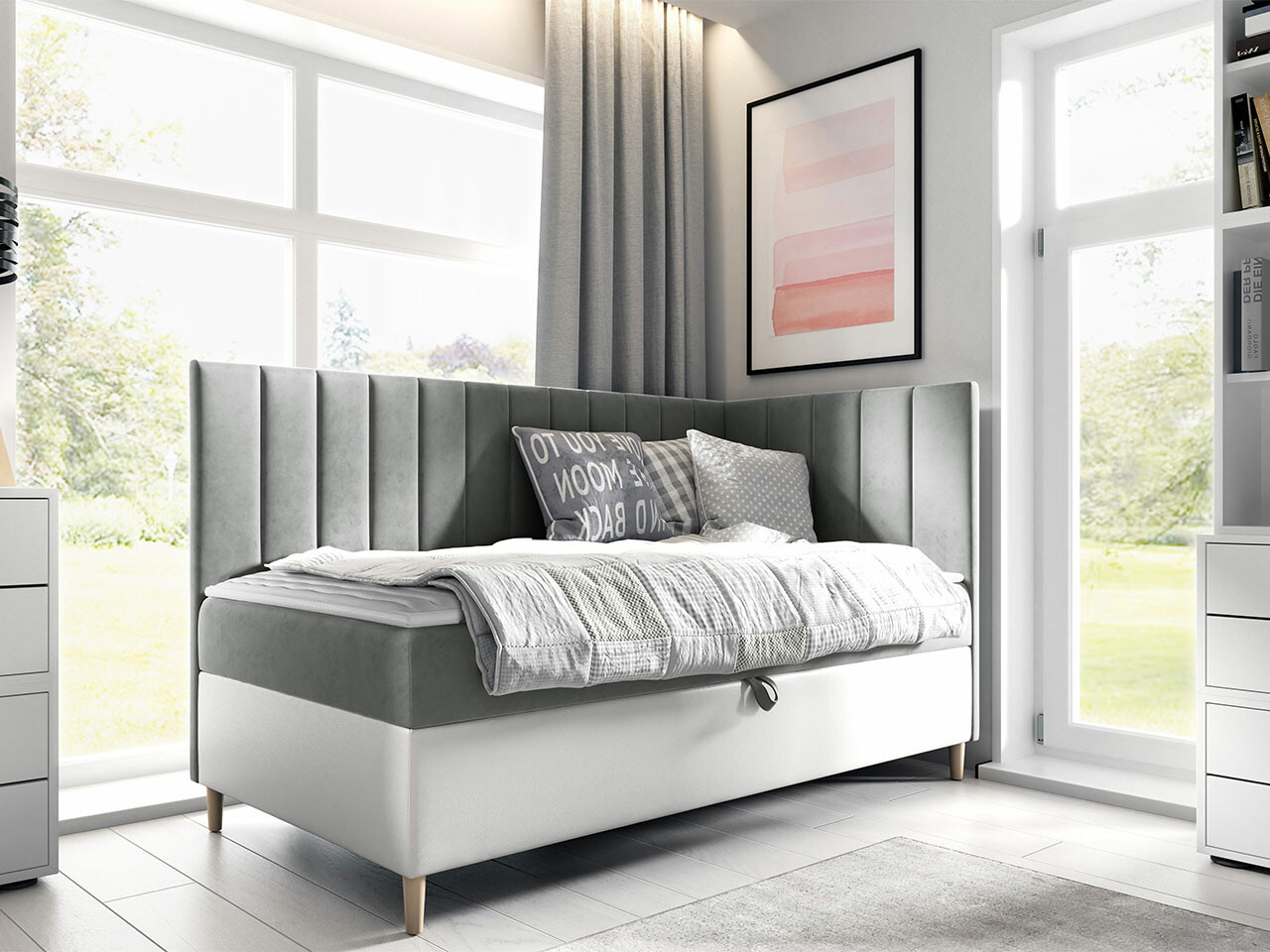 Continental bed Lucus (Soft 017 + Fresh 14)
