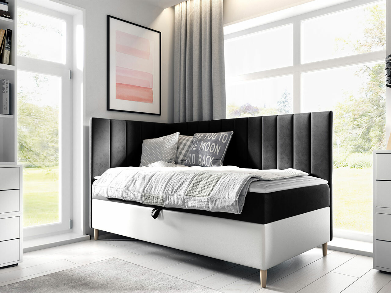 Continental bed Lucus (Soft 017 + Fresh 17)