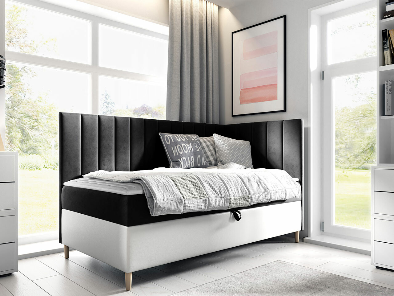 Continental bed Lucus (Soft 017 + Fresh 17)