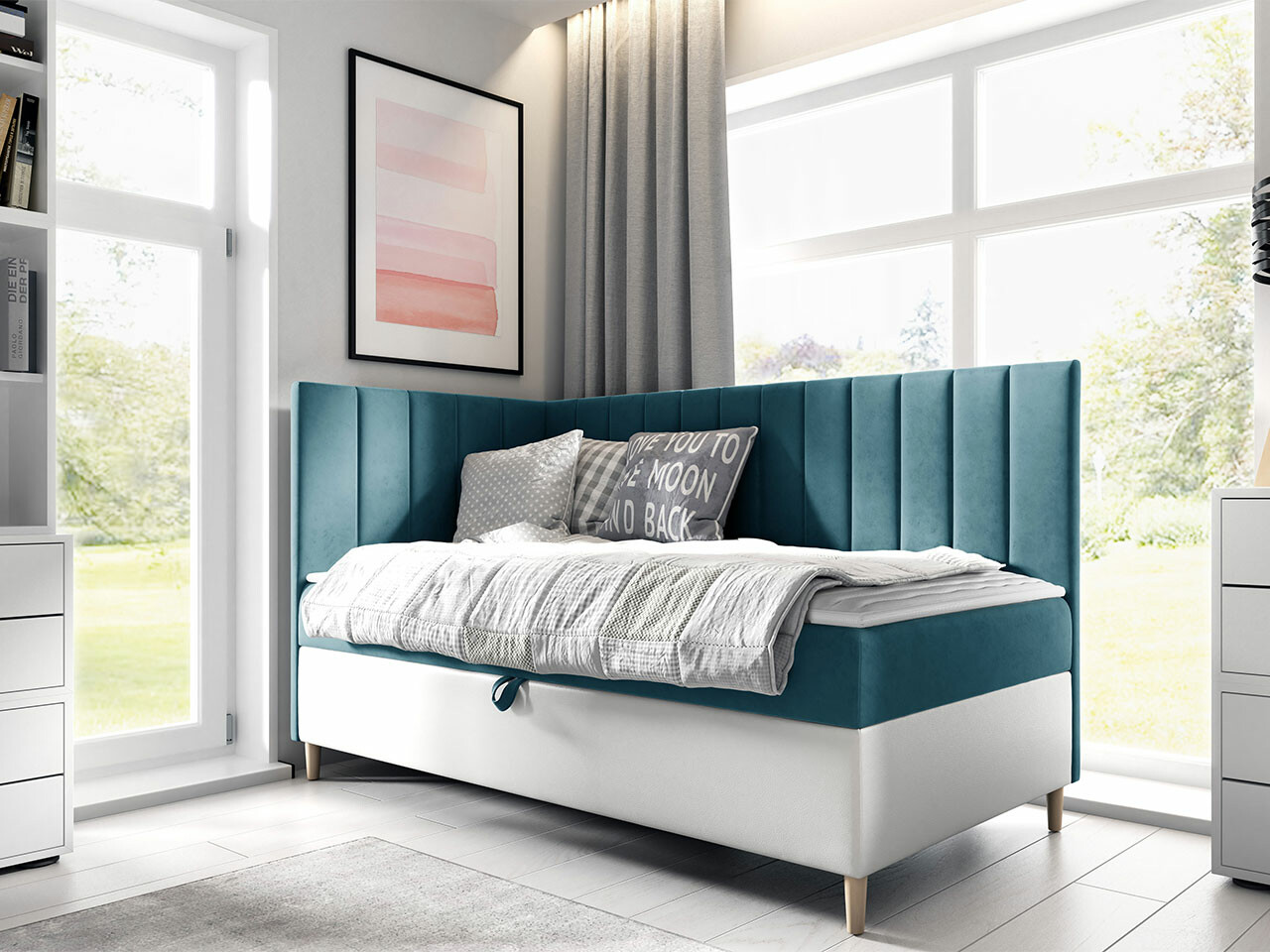 Continental bed Lucus (Soft 017 + Fresh 34)