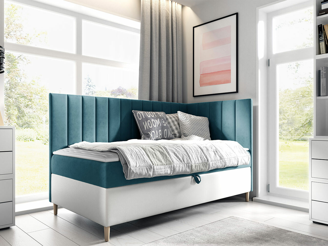 Continental bed Lucus (Soft 017 + Fresh 34)