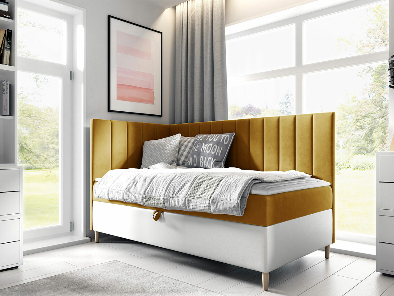 Continental bed Lucus (Soft 017 + Fresh 37)