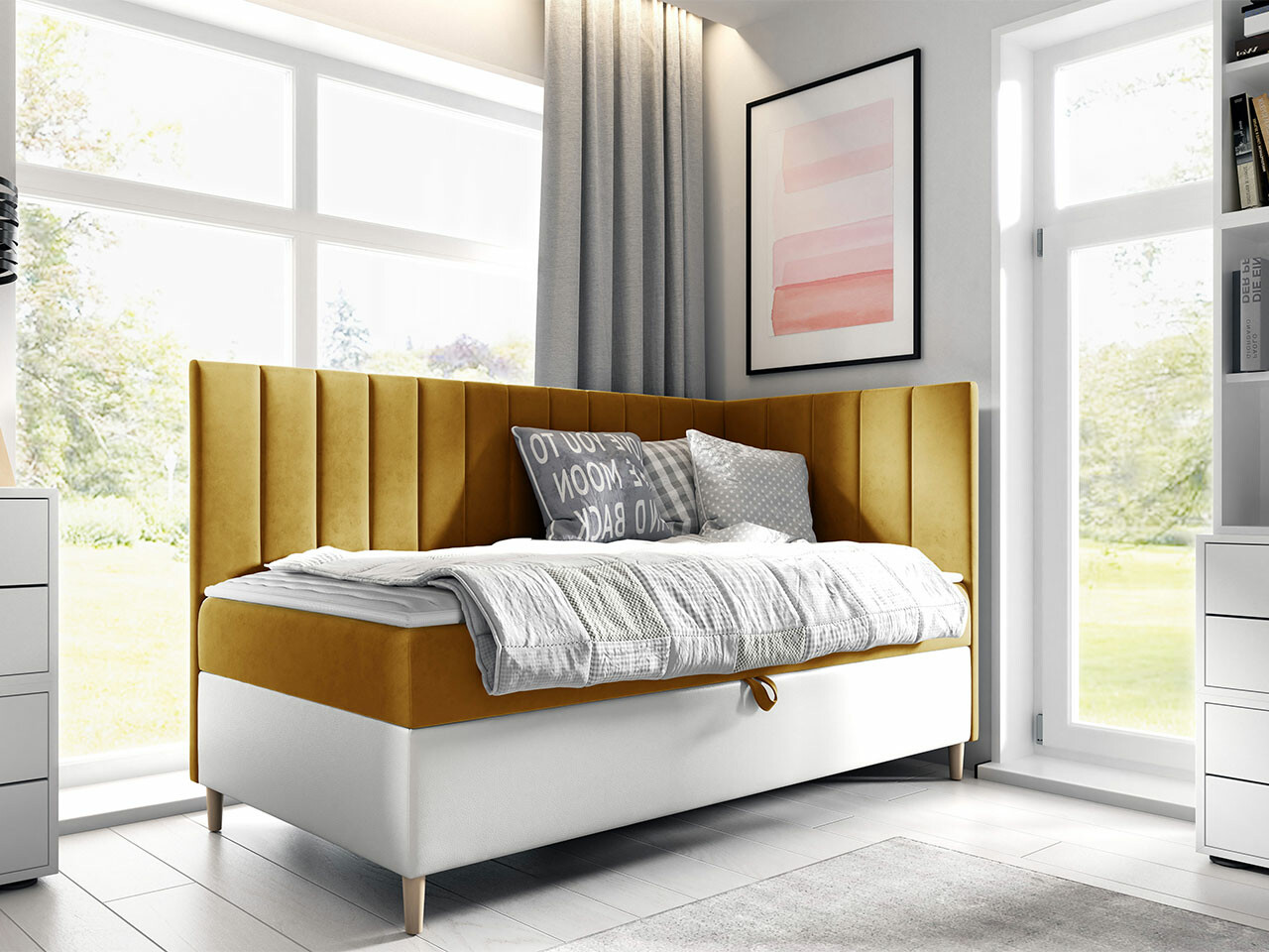 Continental bed Lucus (Soft 017 + Fresh 37)
