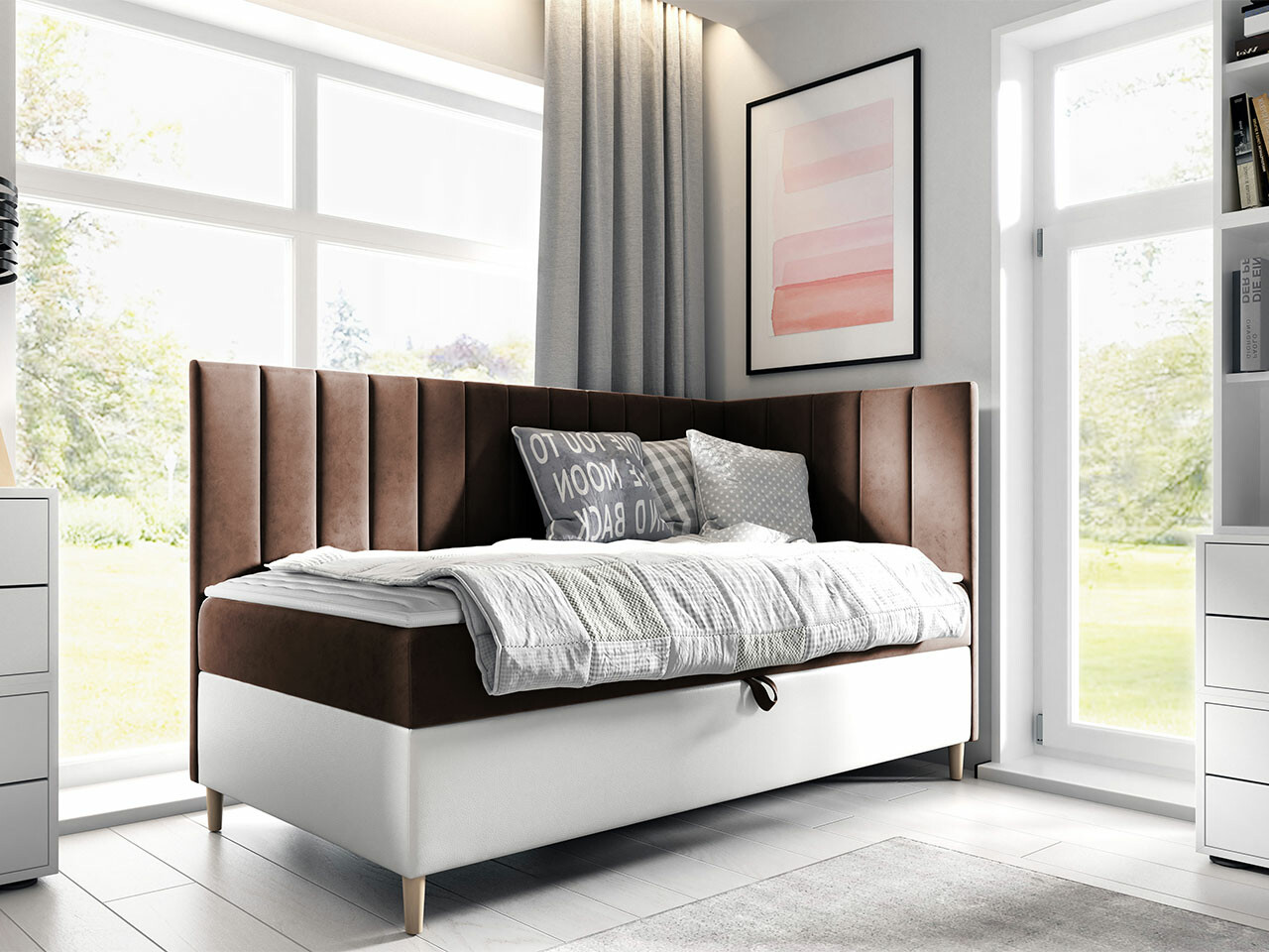 Continental bed Lucus (Soft 017 + Fresh 4)