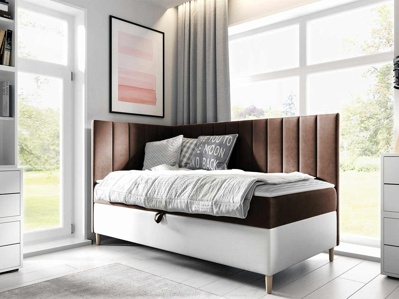 Continental bed Lucus (Soft 017 + Fresh 4)