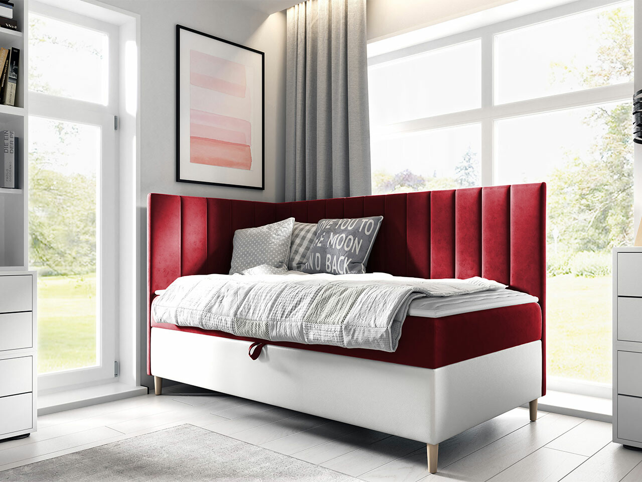 Continental bed Lucus (Soft 017 + Fresh 8)