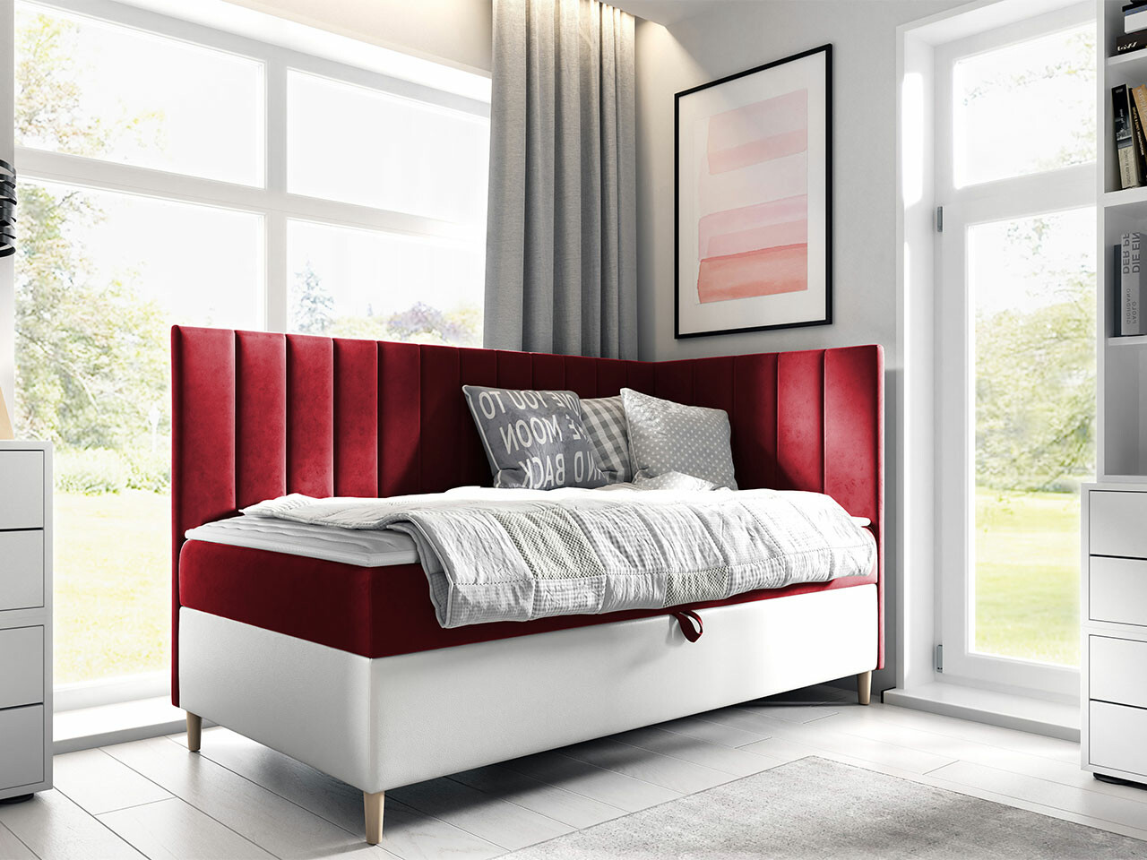 Continental bed Lucus (Soft 017 + Fresh 8)