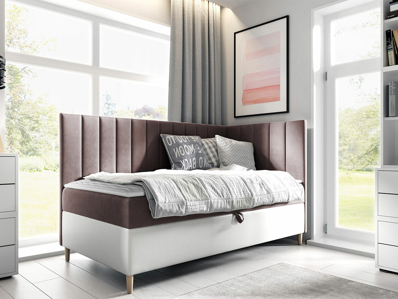 Continental bed Lucus (Soft 017 + Fresh 9)