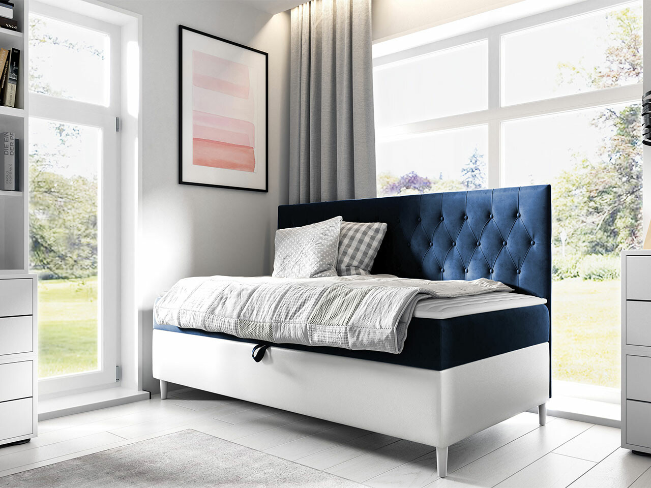 Continental bed Lucus II (Soft 017 + Fresh 11)