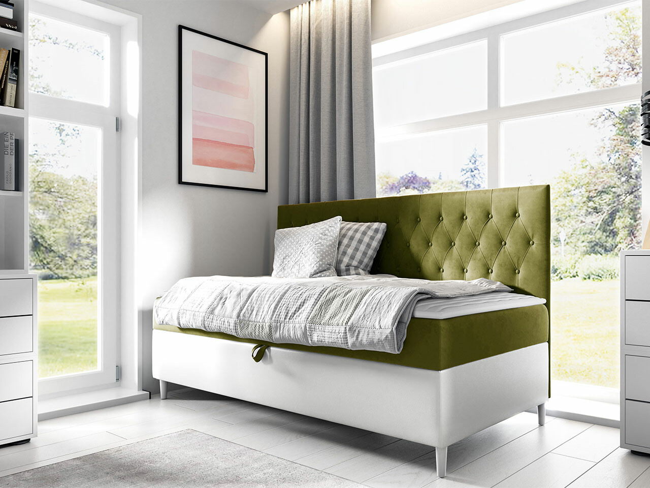 Continental bed Lucus II (Soft 017 + Fresh 12)