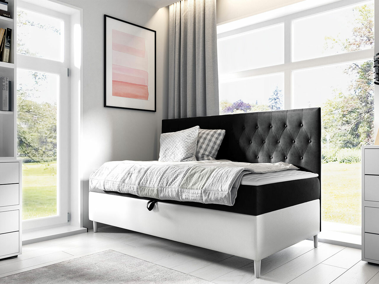 Continental bed Lucus II (Soft 017 + Fresh 17)