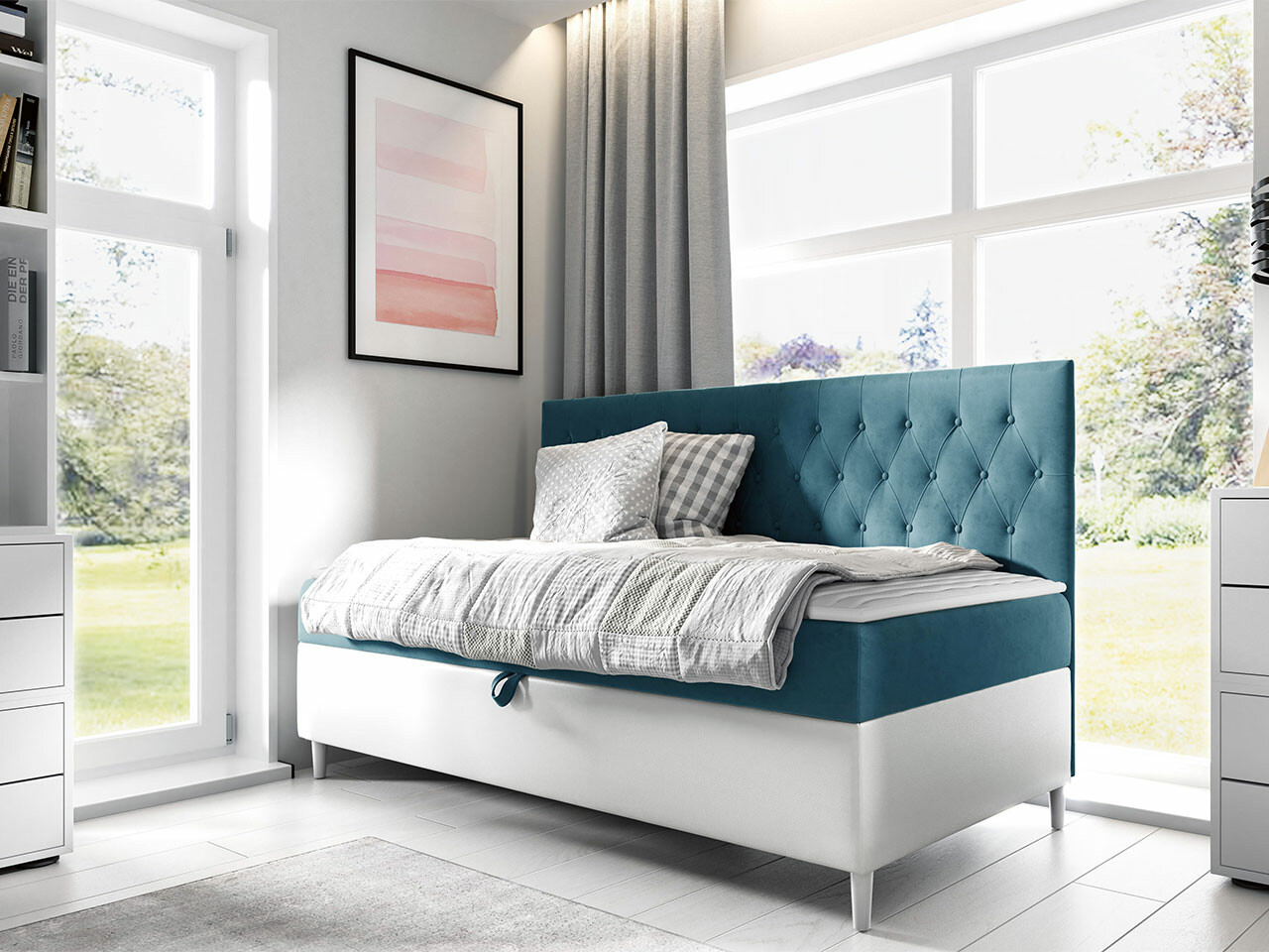 Continental bed Lucus II (Soft 017 + Fresh 34)