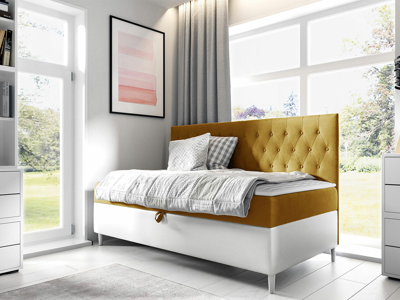 Continental bed Lucus II (Soft 017 + Fresh 37)