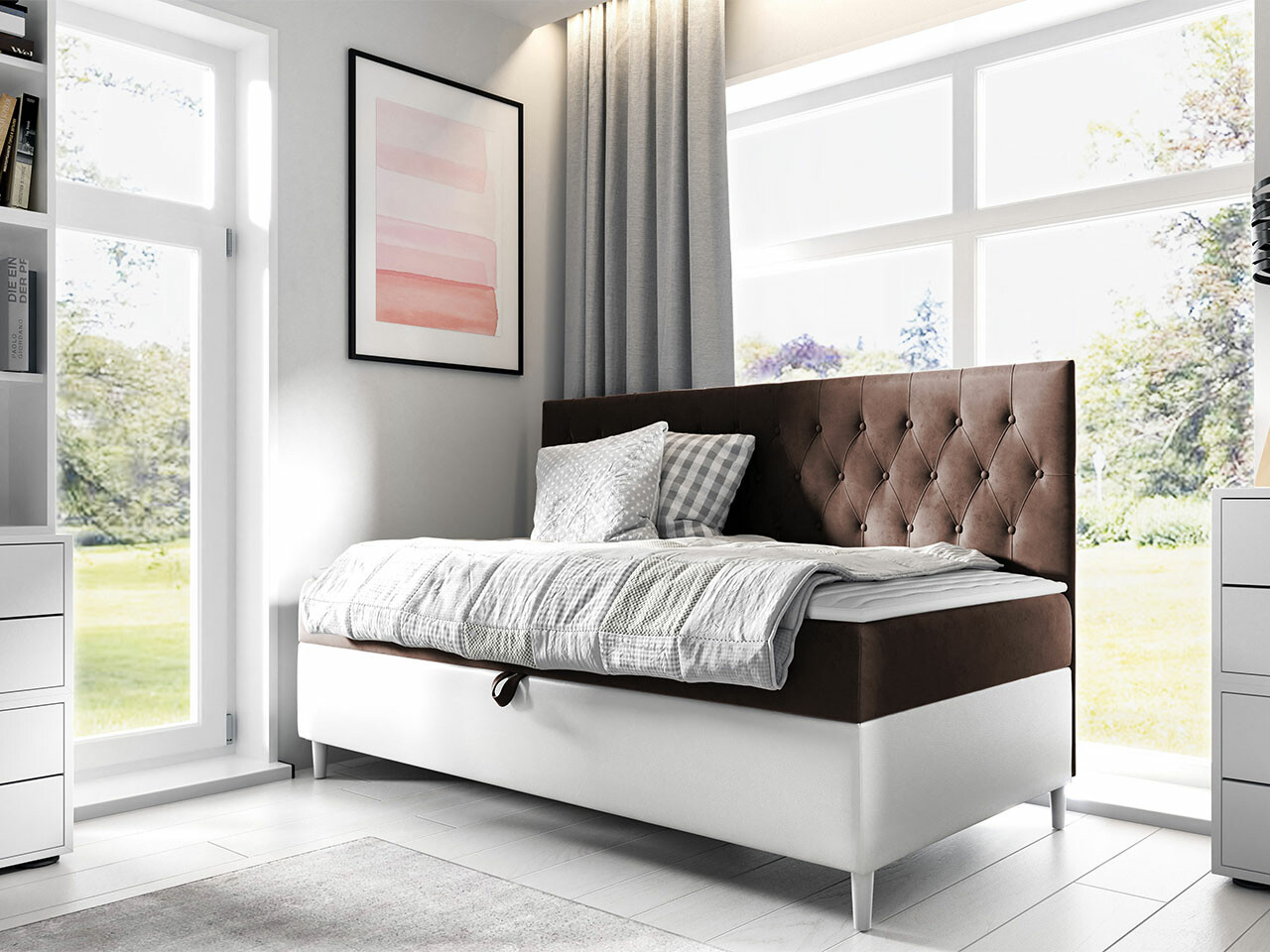 Continental bed Lucus II (Soft 017 + Fresh 4)